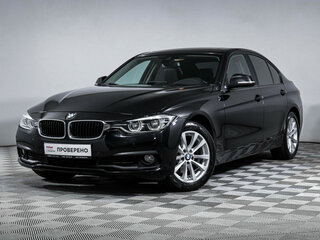 2017 BMW 3 серии 320d xDrive VI (F3x) Рестайлинг, чёрный, 2573010 рублей, вид 1