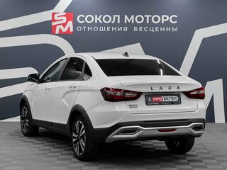 2023 Lada (ВАЗ) Vesta Cross I Рестайлинг (NG), белый, 1269900 рублей, вид 4