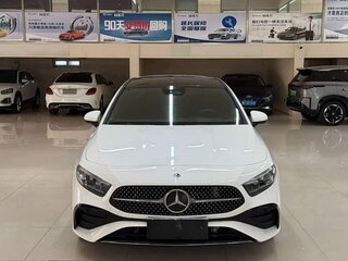 2023 Mercedes-Benz A-Класс 180 Long IV (W177) Рестайлинг, белый, 1580000 рублей, вид 2