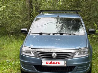 2011 Renault Logan I Рестайлинг, синий, 500000 рублей, вид 5