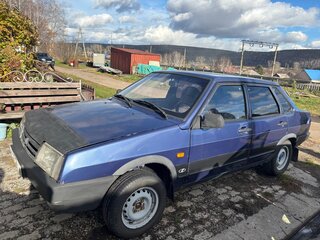 1998 Lada (ВАЗ) 21099, фиолетовый, 180000 рублей, вид 2