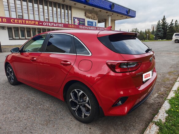 2021 Kia Ceed III, красный, 1600000 рублей - вид 6