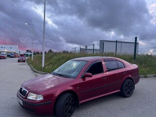 2008 Skoda Octavia I (A4) Рестайлинг, пурпурный, 720000 рублей, вид 1