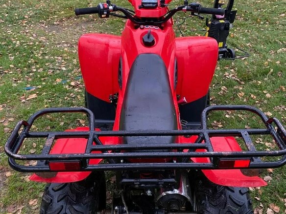 2011 Stels ATV-110, красный, 75000 рублей - вид 4