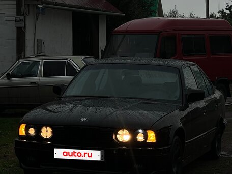 1992 BMW 5 серии 525i III (E34), чёрный, 350000 рублей, вид 4