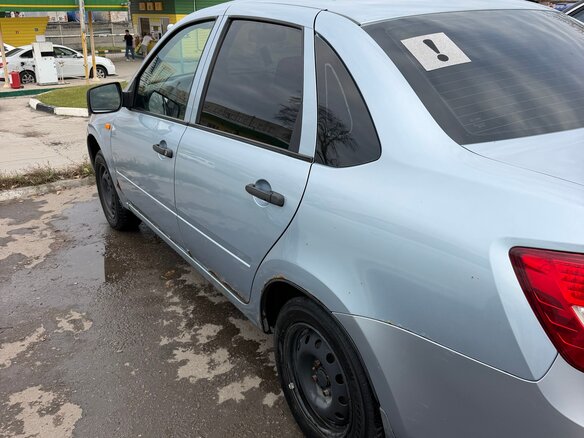 2013 Lada (ВАЗ) Granta I, голубой, 260000 рублей - вид 6