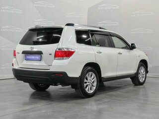 2012 Toyota Highlander II (XU40) Рестайлинг, белый, 2350000 рублей, вид 5