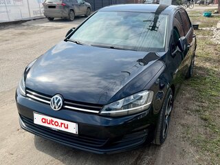 2014 Volkswagen Golf VII, чёрный, 1450000 рублей, вид 2