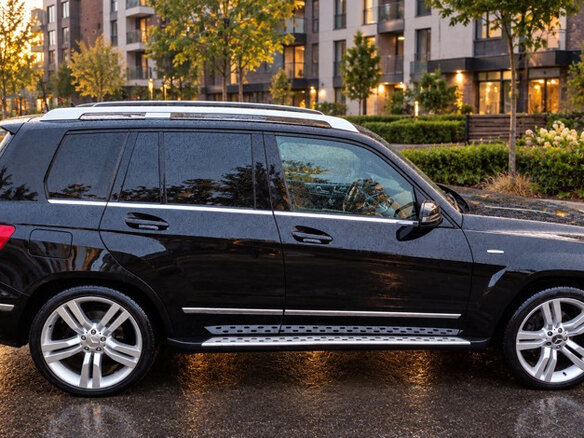 2008 Mercedes-Benz GLK-Класс 350 I (X204), чёрный, 1290000 рублей - вид 4