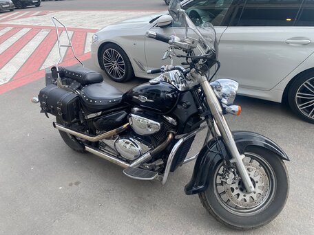 2010 Suzuki Intruder VL 400 Classic, чёрный, 385000 рублей, вид 2