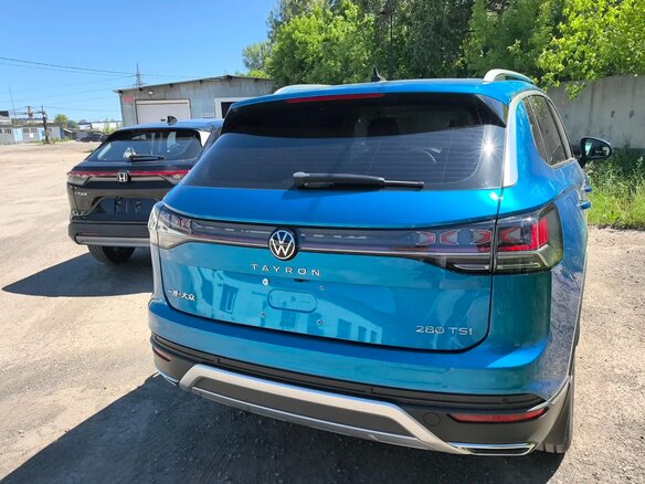 2022 Volkswagen Tayron I Рестайлинг, голубой - вид 6