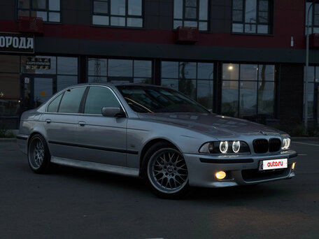 1996 BMW 5 серии 528i IV (E39), серебристый, 590000 рублей, вид 3