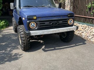 1999 Lada (ВАЗ) 2121 (4x4) I Рестайлинг, синий, 500000 рублей, вид 1