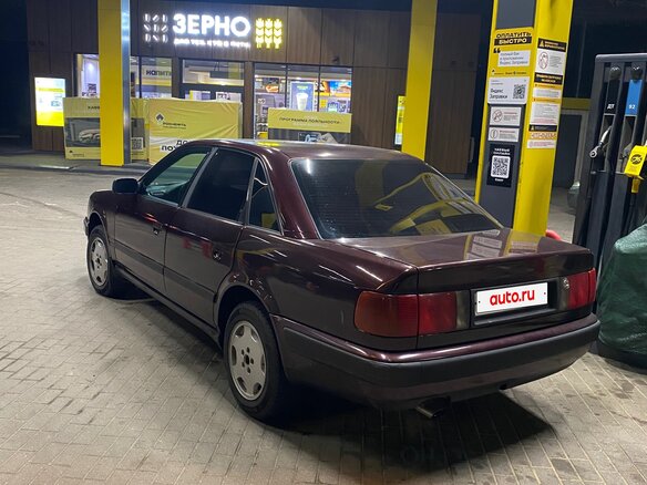 1992 Audi 100 IV (C4), красный, 445000 рублей - вид 10