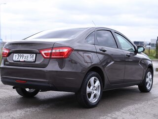 2017 Lada (ВАЗ) Vesta I, коричневый, 707610 рублей, вид 5