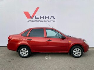 2013 Lada (ВАЗ) Granta I, красный, 420000 рублей, вид 4