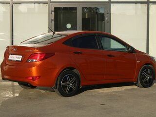 2014 Hyundai Solaris I, оранжевый, 1120000 рублей, вид 5