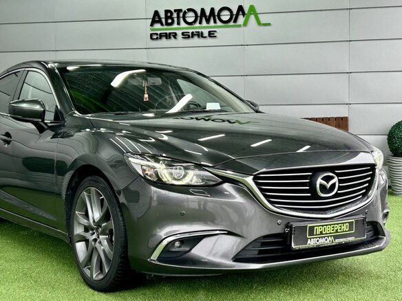 2016 Mazda 6 III (GJ) Рестайлинг, серый, 1729000 рублей - вид 9
