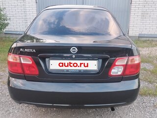 2005 Nissan Almera II (N16) Рестайлинг, чёрный, 395000 рублей, вид 5