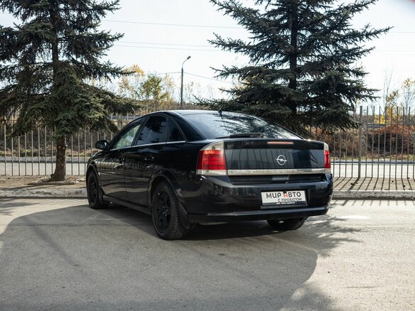 2008 Opel Vectra C Рестайлинг, чёрный, 285000 рублей - вид 1