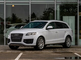 2014 Audi Q7 I (4L) Рестайлинг, белый, 2295000 рублей, вид 1