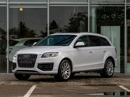2014 Audi Q7 I (4L) Рестайлинг, белый, 2295000 рублей, вид 1