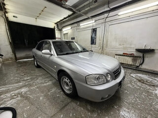 2005 Kia Magentis I Рестайлинг, серебристый, 279000 рублей, вид 2