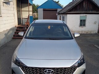 2021 Hyundai Solaris II Рестайлинг, серый, 1750000 рублей, вид 1