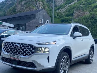 2022 Hyundai Santa Fe IV Рестайлинг, белый, 4300000 рублей, вид 1