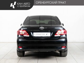 2011 Toyota Corolla X (E140, E150) Рестайлинг, чёрный, 998000 рублей, вид 4