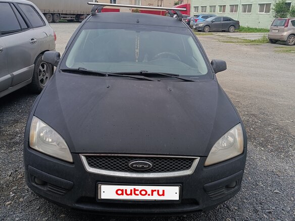 2007 Ford Focus II, чёрный, 340000 рублей
