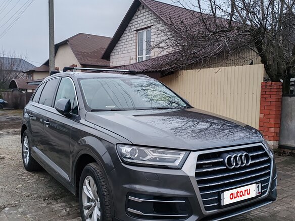 2019 Audi Q7 II (4M), серый, 3550000 рублей