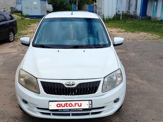 2014 Lada (ВАЗ) Granta I, белый, 300000 рублей, вид 1