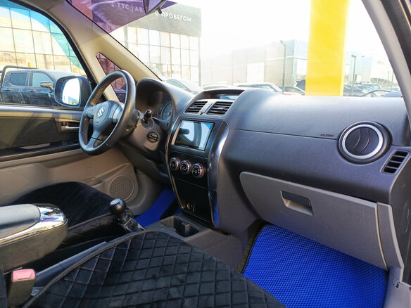 2008 Suzuki SX4 I (Classic), синий, 585000 рублей - вид 10