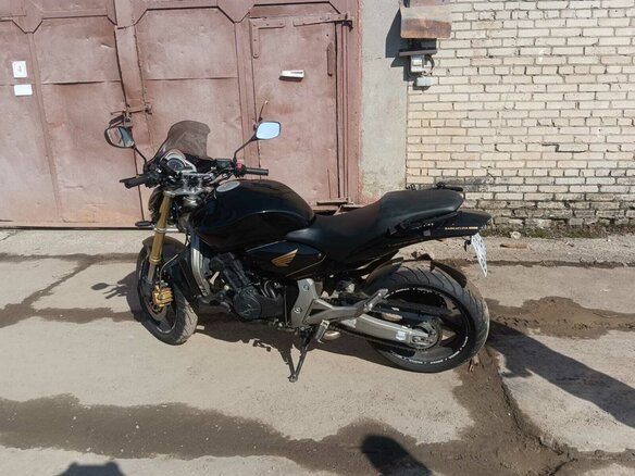 2008 Honda CB 600F Hornet, чёрный, 520000 рублей - вид 1