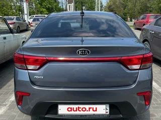 2017 Kia Rio IV, серый, 1185000 рублей, вид 4