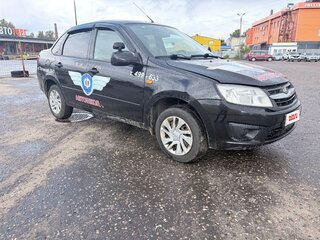 2015 Lada (ВАЗ) Granta I, чёрный, 330000 рублей, вид 2