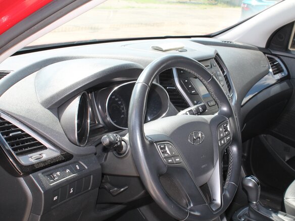 2014 Hyundai Santa Fe III, красный, 1700000 рублей - вид 8