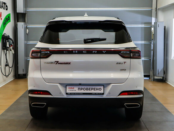 2024 Chery Tiggo 7 Pro Max I Рестайлинг, белый, 2100000 рублей - вид 4
