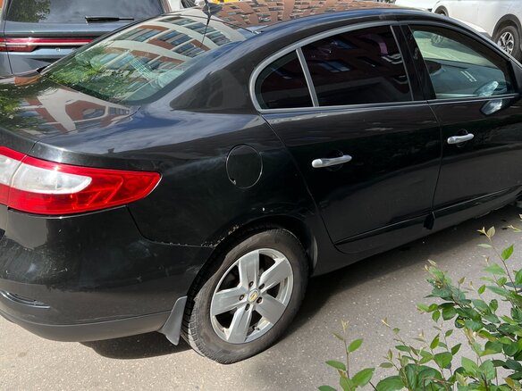 2012 Renault Fluence I, чёрный, 480000 рублей - вид 8
