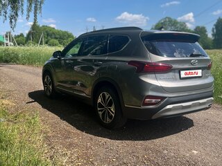 2018 Hyundai Santa Fe IV, серый, 2600000 рублей, вид 3