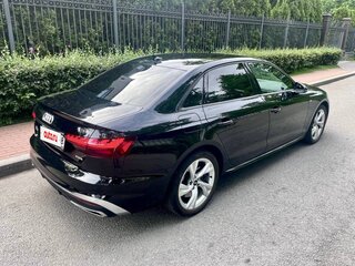 2021 Audi A4 45 TFSI V (B9) Рестайлинг, чёрный, 3800000 рублей, вид 4