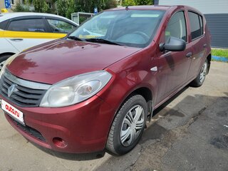 2013 Renault Sandero I, красный, 350000 рублей, вид 1