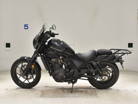 2021 Honda CMX 1100 Rebel, чёрный, 862000 рублей, вид 2