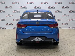 2021 Kia Rio IV Рестайлинг, синий, 1479000 рублей, вид 5