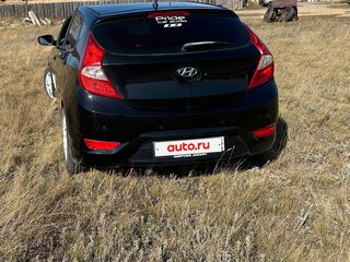2012 Hyundai Solaris I, чёрный, 720000 рублей, вид 2