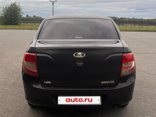 2013 Lada (ВАЗ) Granta I, чёрный, 210000 рублей, вид 5