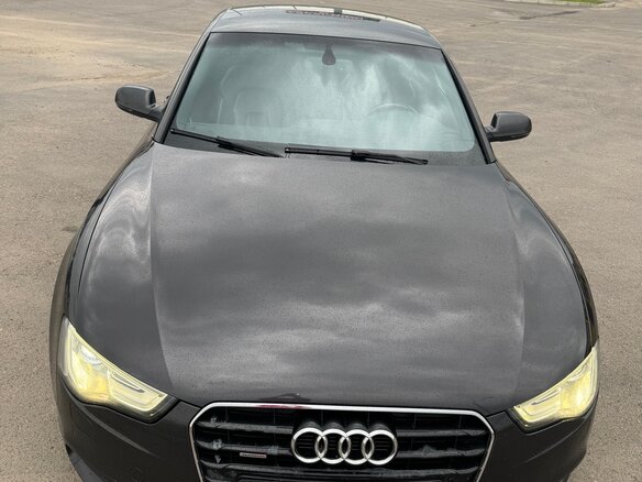2012 Audi A5 I (8T) Рестайлинг, чёрный - вид 4