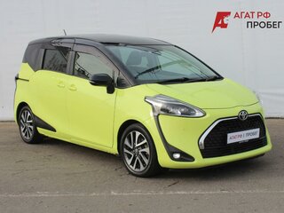 2019 Toyota Sienta II Рестайлинг, жёлтый, 1540000 рублей, вид 3