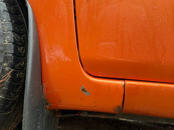 2008 Fiat Panda II, оранжевый, 550000 рублей - вид 14